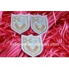 high quality glod embroidery patches