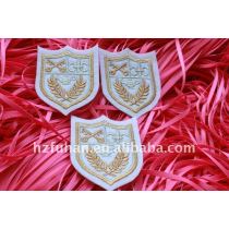 high quality glod embroidery patches
