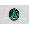 round embroidery number patches