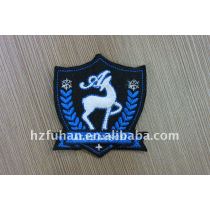 fashion blue embroidery patches