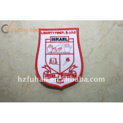 beautiful embroidery patches for school clothing