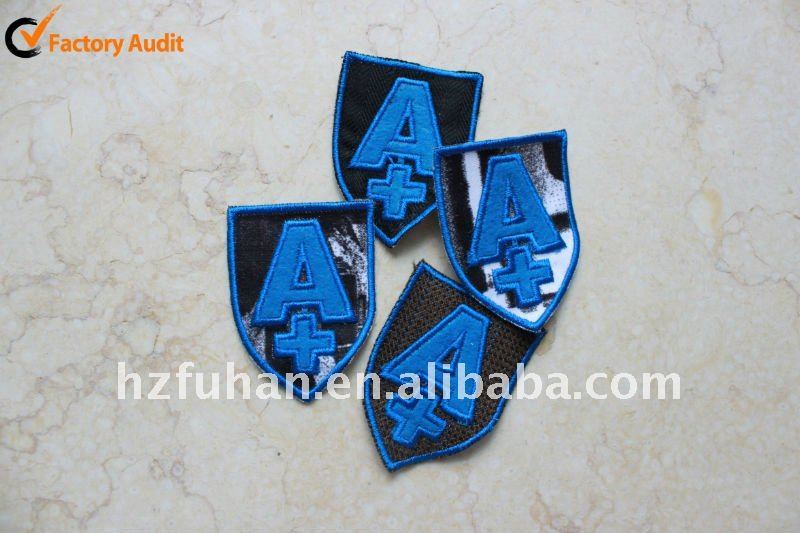 special design and high quality woven patches