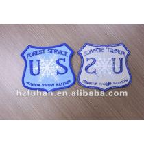 high quality embroidery snow patches for USA