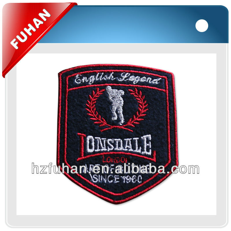 Good Quality Custom embroidery sew on badge patches