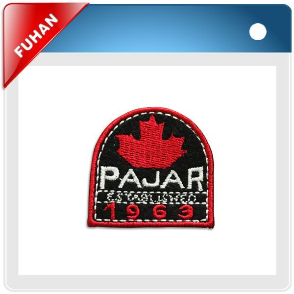Fashionable Custom school embroidery badges patches