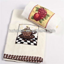 100% cotton Embroidery Patch on Towel
