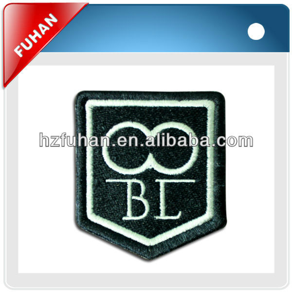 Directly factory security embroidered patch badge for sale