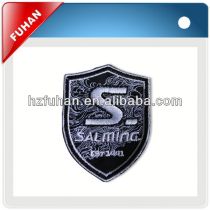 Fashionable laser cut velcro-back embroidery flag patch