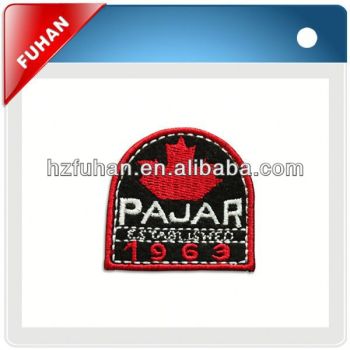 China directly factory produce sew on embroidery badge
