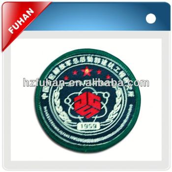 Directly factory cheap car embroidery patches for garments