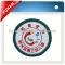 Directly factory cheap round embroidery patch for garments