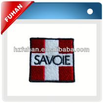 Directly factory cheap merrow embroidery patches for garments