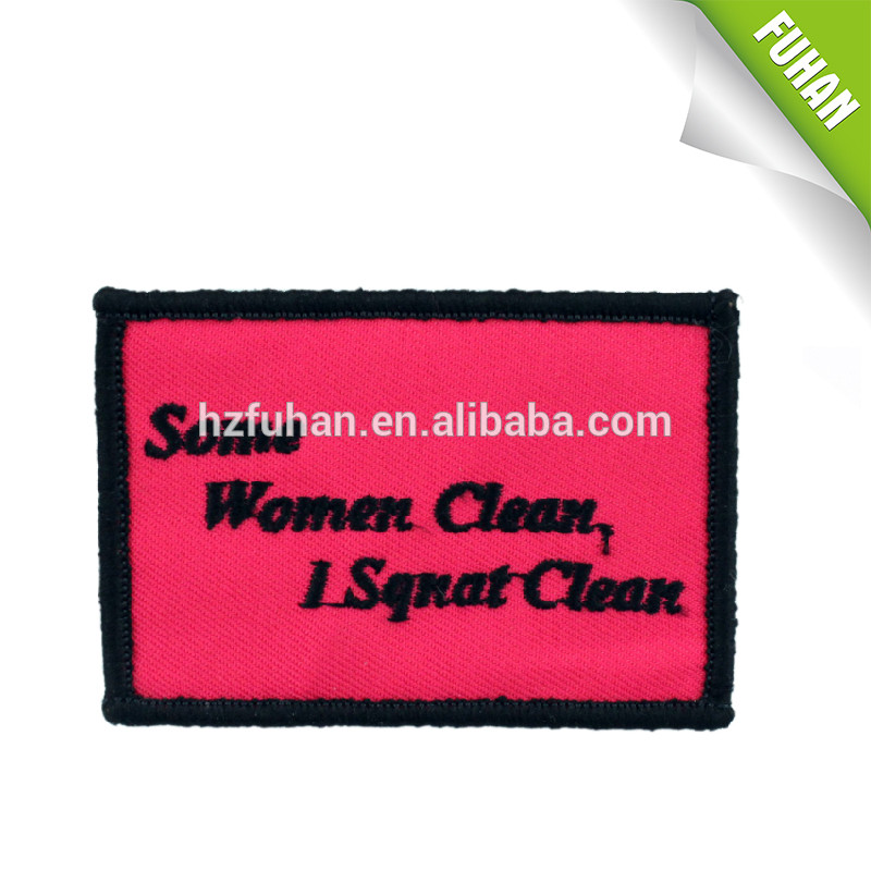Factory directly supply winter clothing embroidery patch