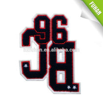 Newest design customized letter embroidered patch