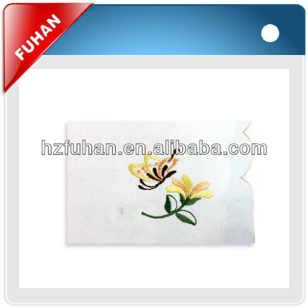 Newest design embroidery number patch