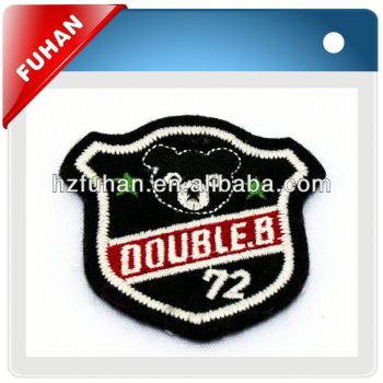 Newest design embroidery patch for clothes