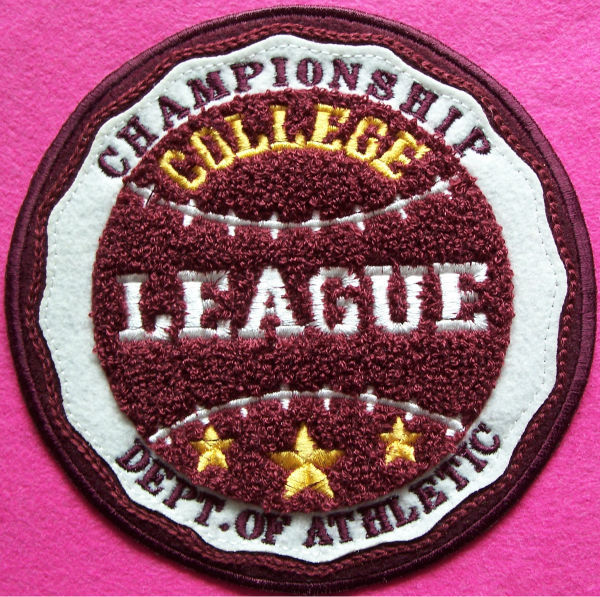 cloth 3d embroidered badges