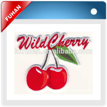 quality supplier provide customized antique fruit embroidery patch