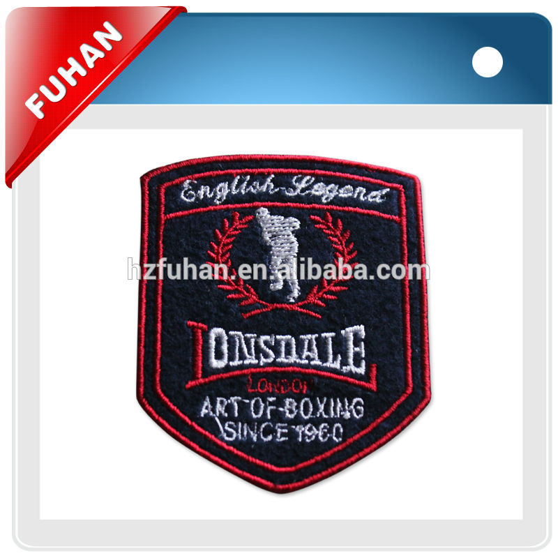 Bright color wholesale religious embroidered patches