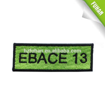 2014 customized cheap price embroidery textile patches