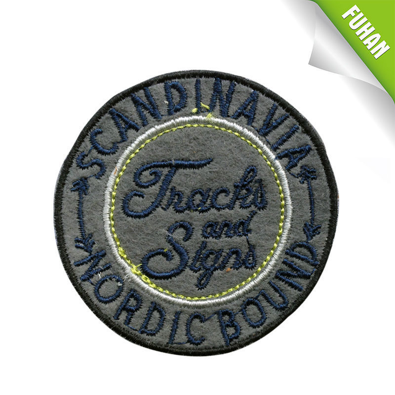 Special Design Embroidery Patch With Shape for clothing