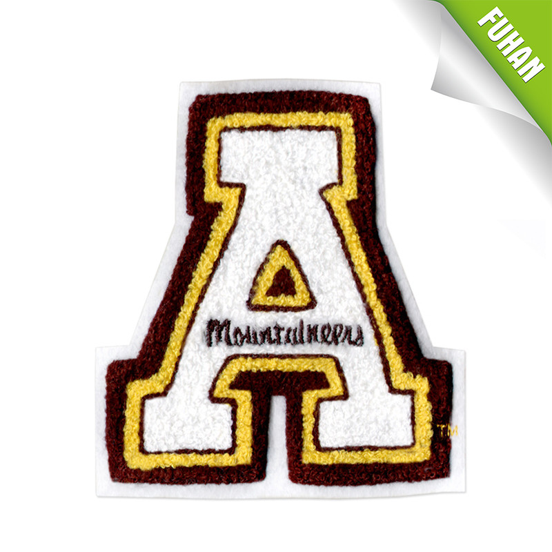 high end fashion lovely embroidery patch with VELCRO