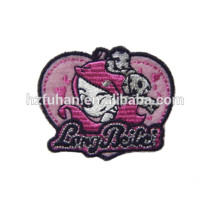 2014 factory directly die cut embroidery