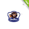 Professional customized high quality cute embroidered badge for children clothes