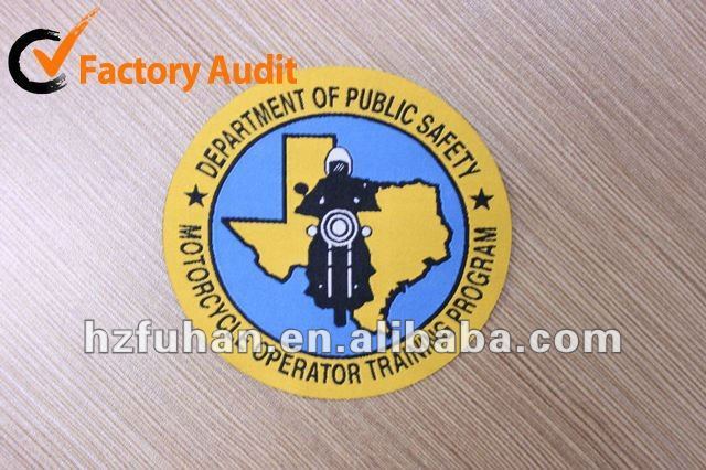 Fine made customized design woven patch for jeans