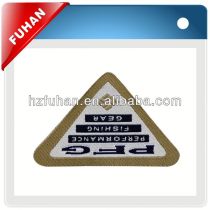 custom embossed machine woven patches
