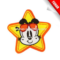 2014 new design high quality woven custom patch