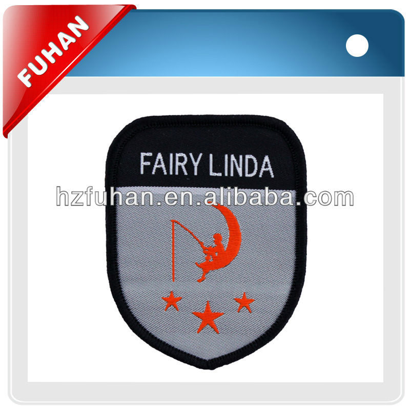 Iron on patch/ customed woven patch/woven patch for uniform