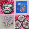 2014 Customized Colorful woven patch for garment