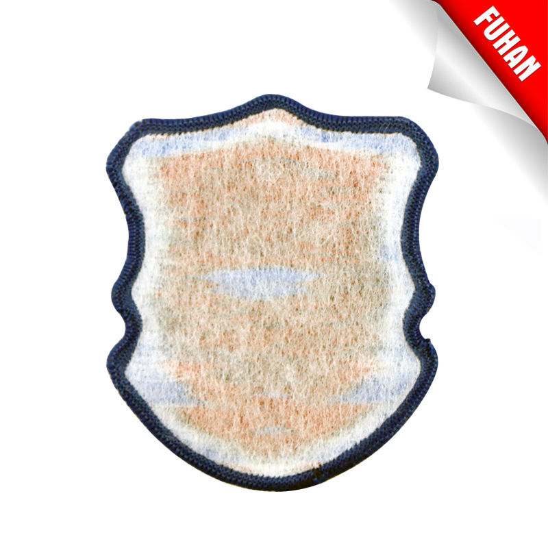 Manufacture supply woven patch with pellon backing