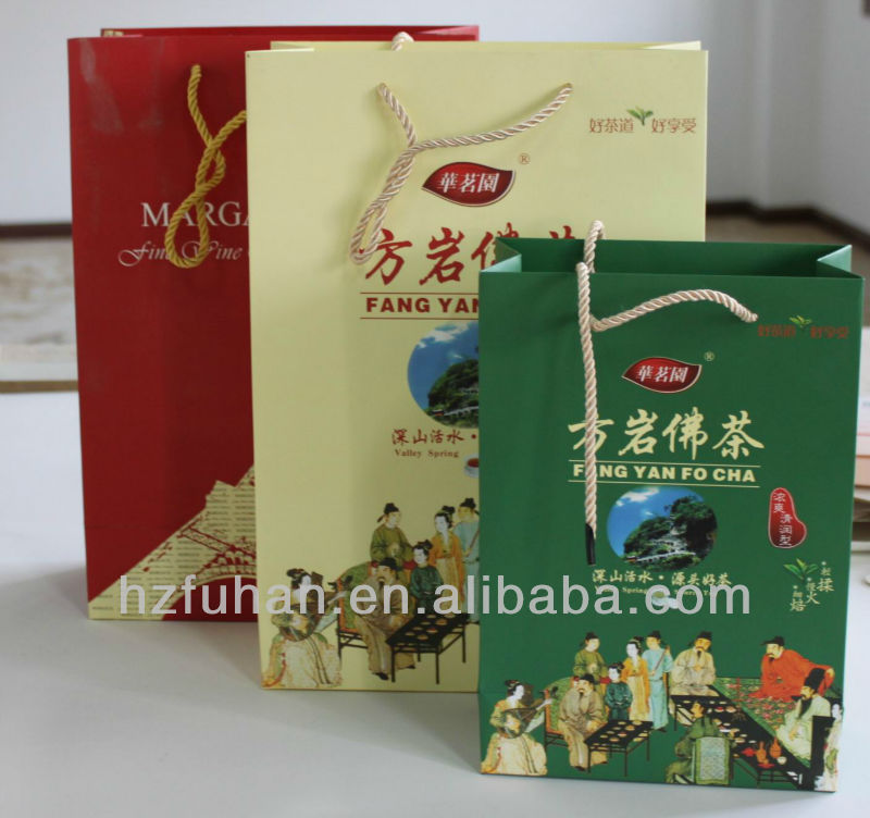 Customized printing paper bag/promotional bags