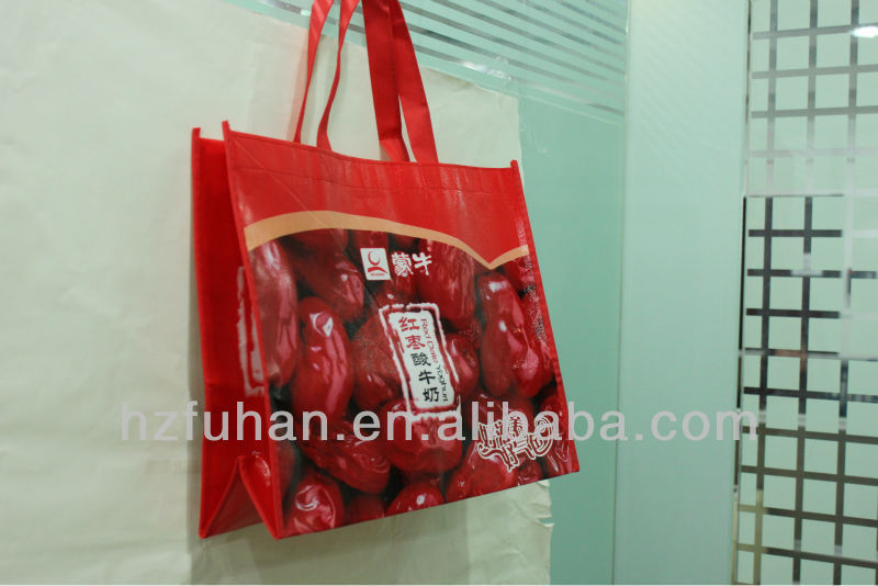 Customized laminating non- woven bag with handle