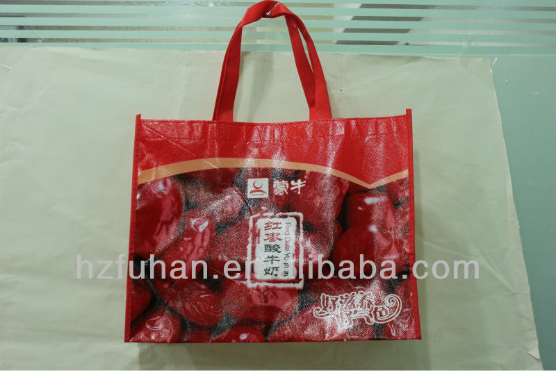 Customized laminating non- woven bag with handle