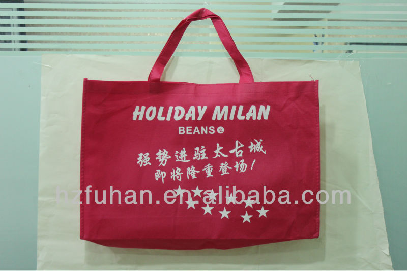 Environmental promotional nonwoven bags with printing lago
