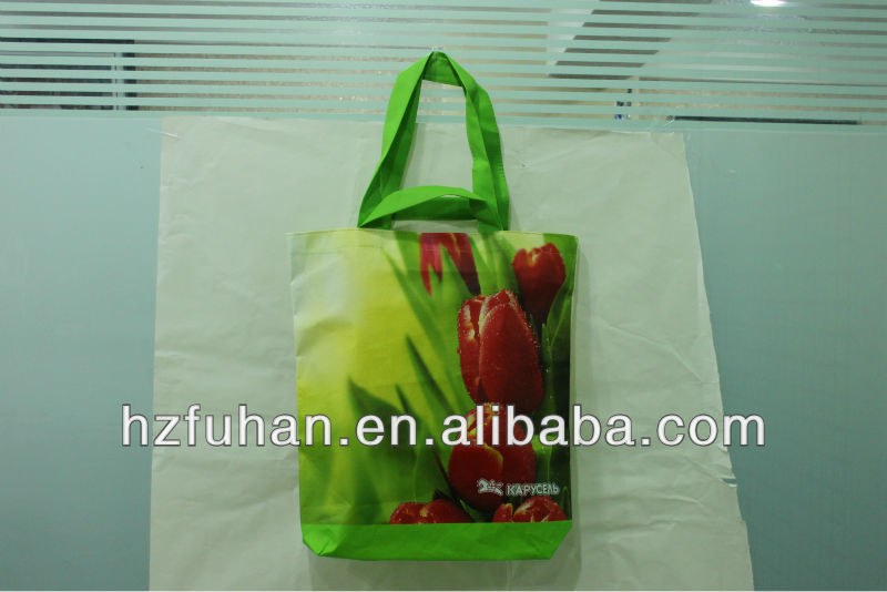 polyester fabric packing non-woven bag for shopping