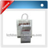 fancy plastic 50kg packing bag with handle cotton string