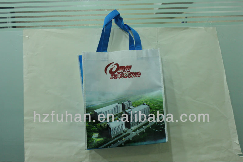2013 Eco-friendly screen printed burlap bag