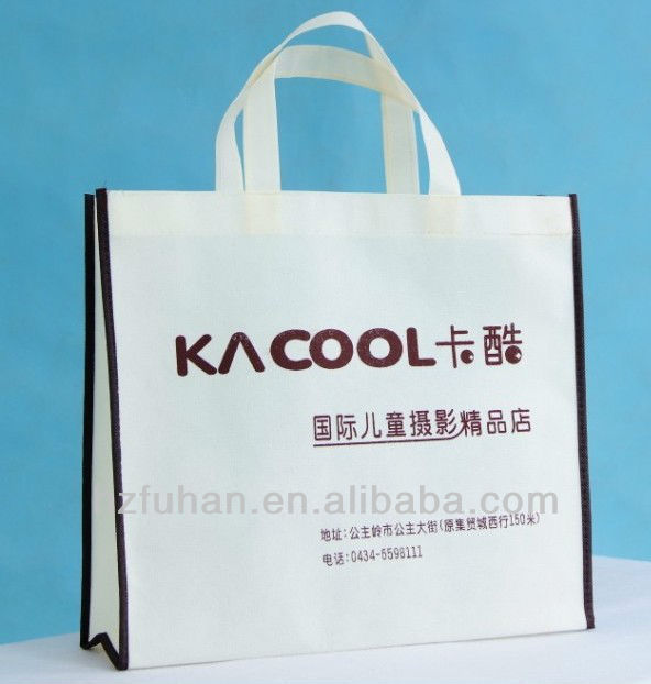 Non-woven shopping bags for packing shoes and garment