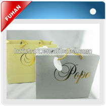 New design paper leaf bags with printed for clothing