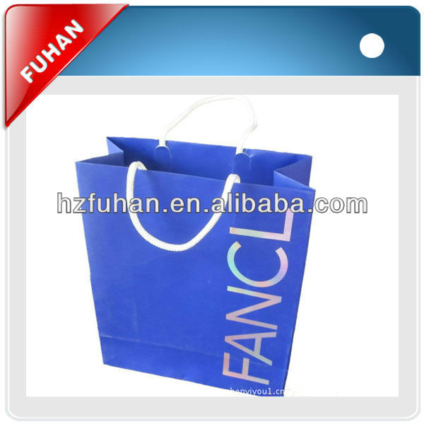 New design paper leaf bags with printed for clothing