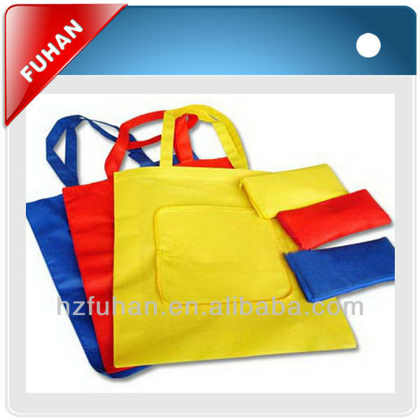 Various colors folding supermarket luxury paper shopping bag