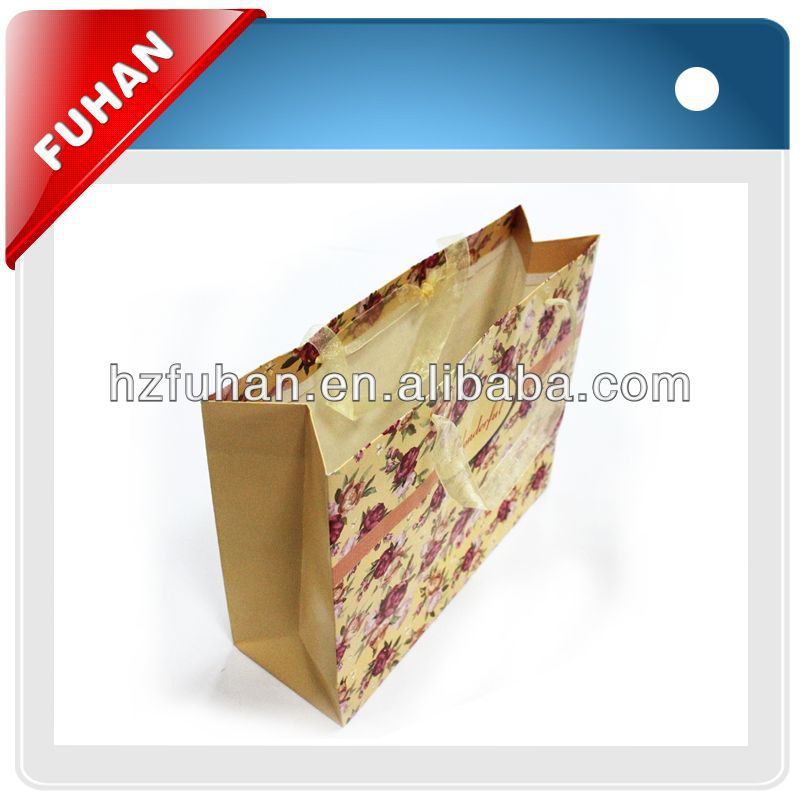 luxury laminated shopping paper bags