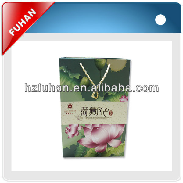Factory specializing in the production of folding shopping bag with flowers