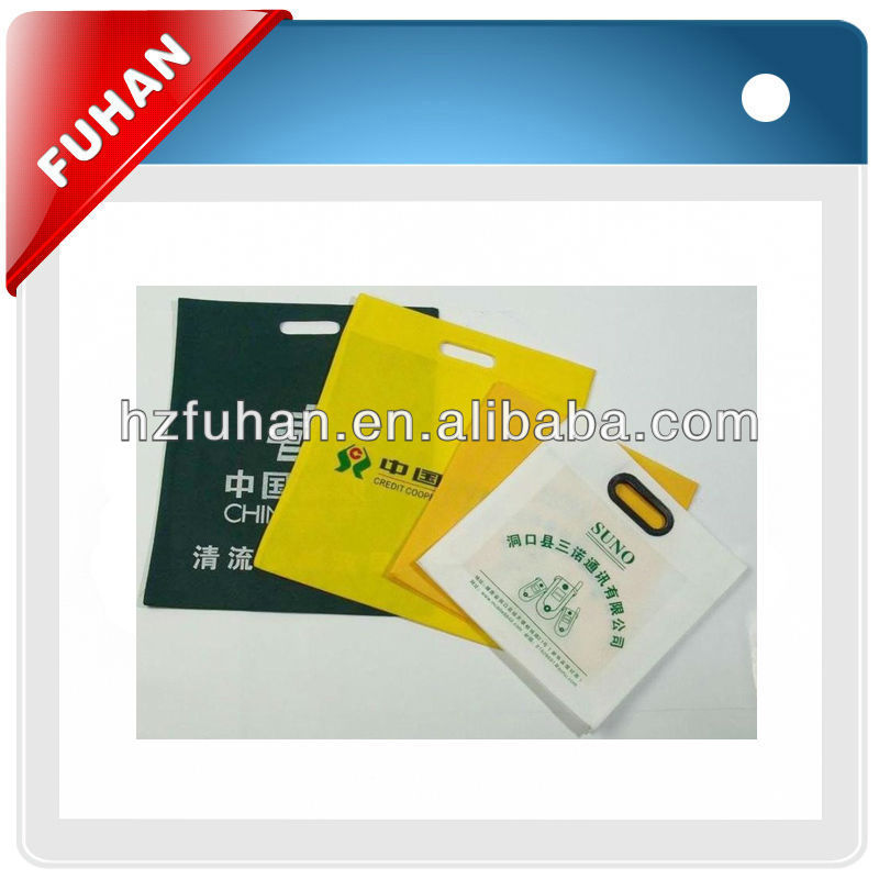 Free Design die cut handle nonwoven bags are welcomed