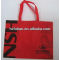 2013 customized silk screen printing non woven shopping bag