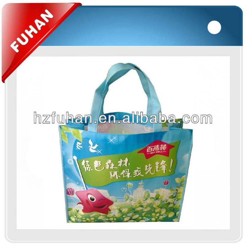 fancy quality recyclable laminated shopping bag